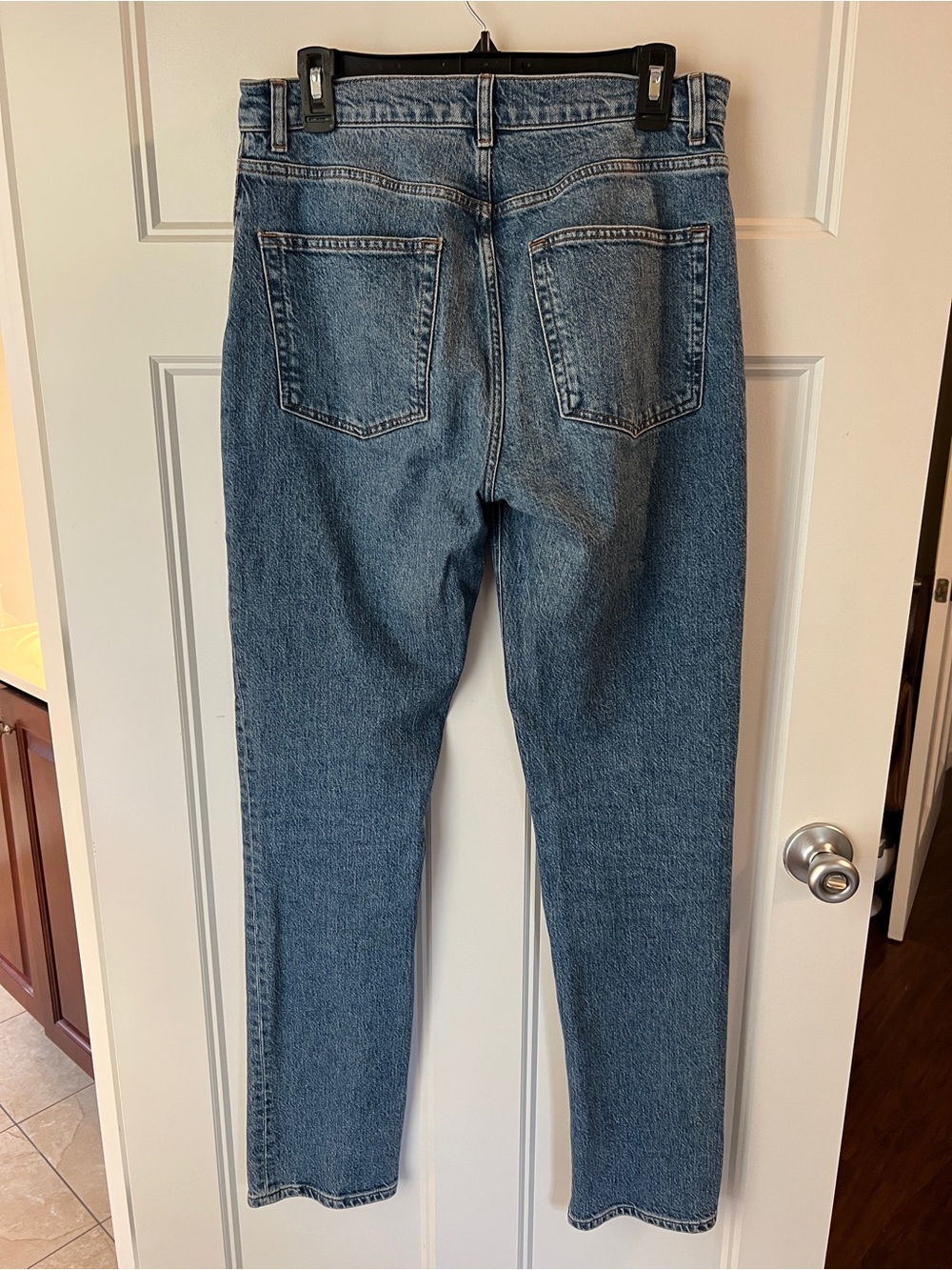 Reformation Liza High Straight Long Jeans - Picture 2 of 6